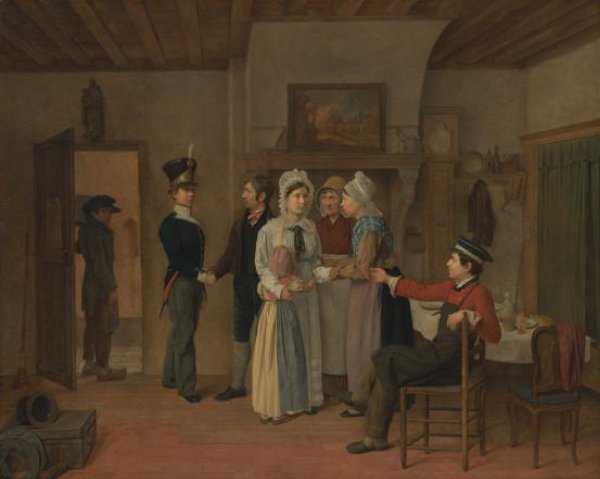 Charles van Beveren, The Soldier's Farewell