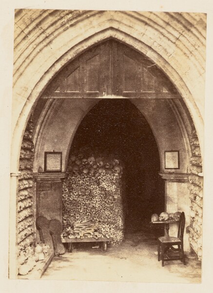 Unknown, [Entrance to a Crypt]