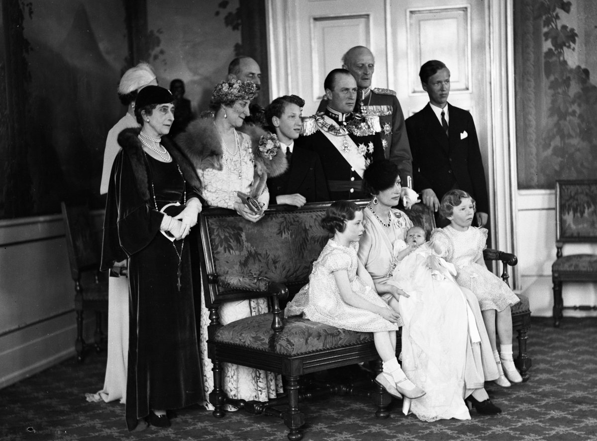 Anders Beer Wilse, Prot: Prins Haralds dåp gruppe alle sammen