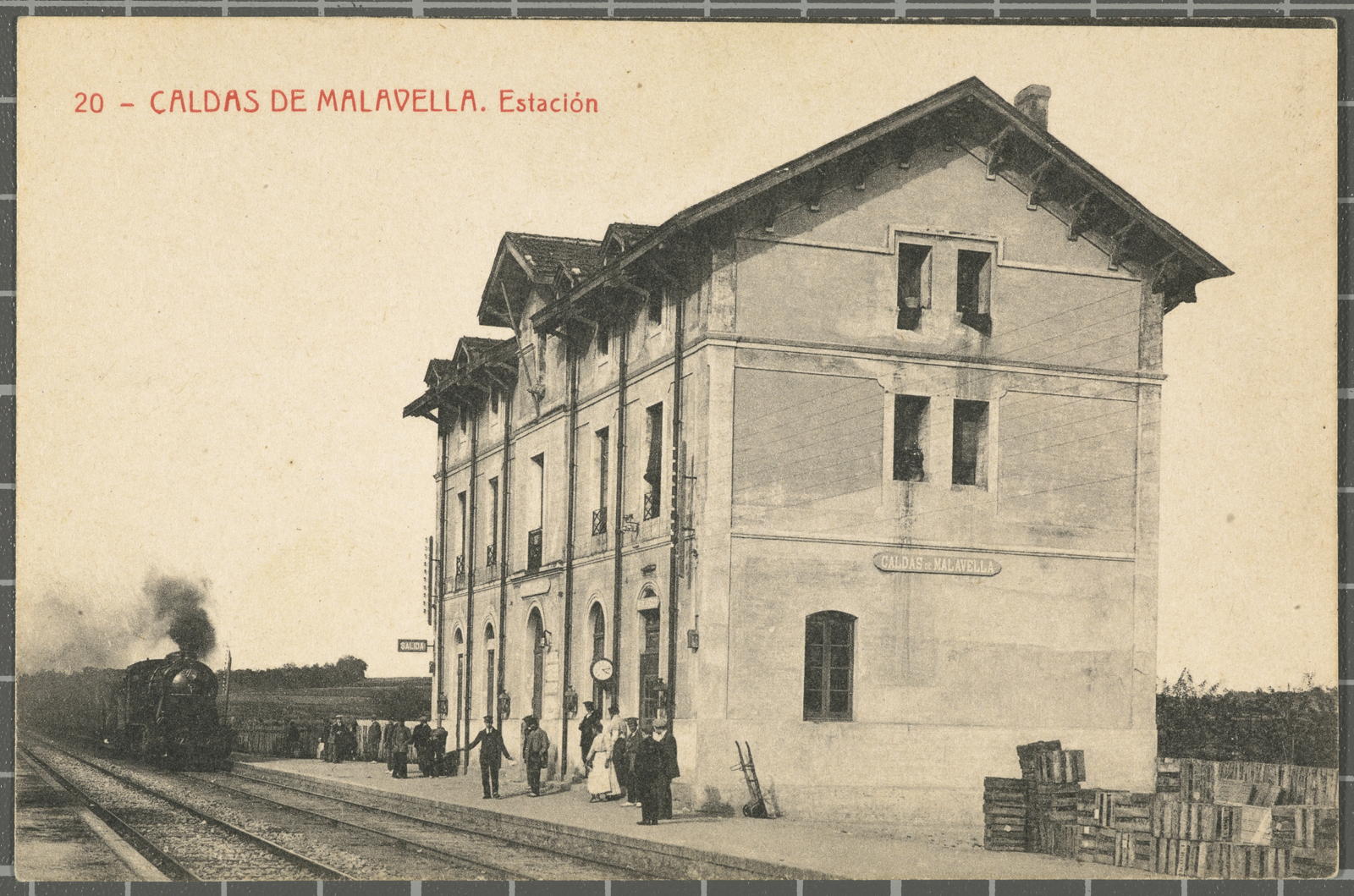 Josep Thomas Bigas, 20 - CALDAS DE MALAVELLA. Estación
