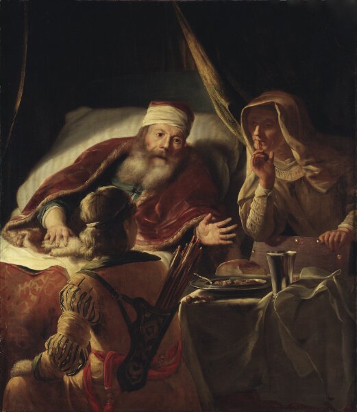 Abraham van Dijck, Isak välsignar Jakob