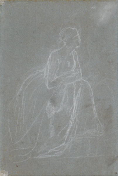 Jens Juel, Studie til fru Juels figur