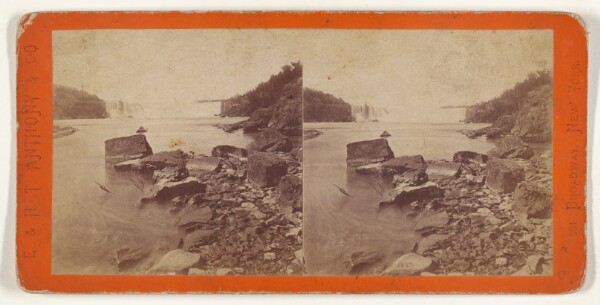 Edward and Henry T. Anthony & Co., The Horse Shoe Fall, from the Custom House. - Canada Side.
