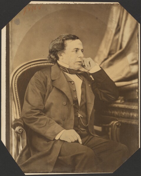 Pierre Petit, [Portrait of Victor-Auguste-Francois Morel-Lavallee]