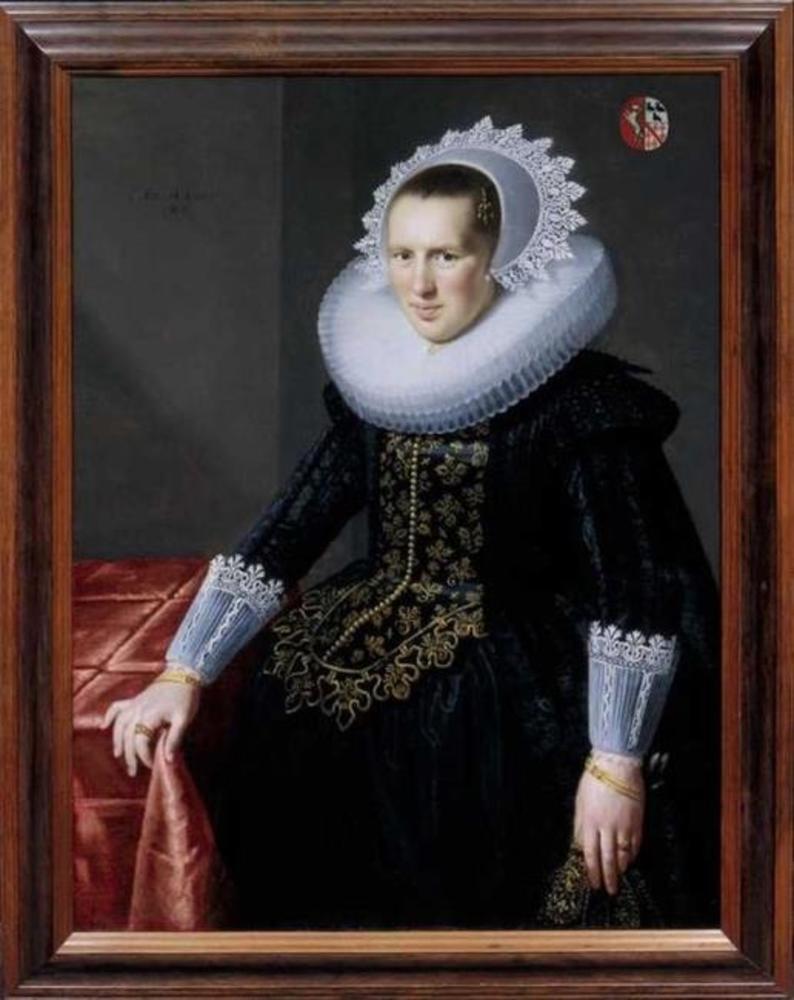 Paulus Moreelse, Portrait of Anna Ram-Strick (1591-1637)