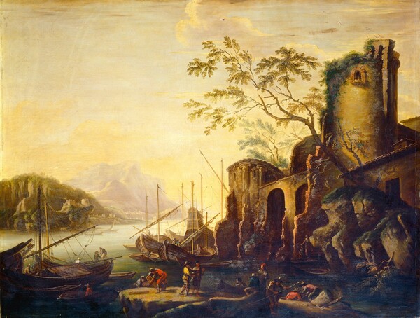 after Salvator Rosa, Marina delle Torri