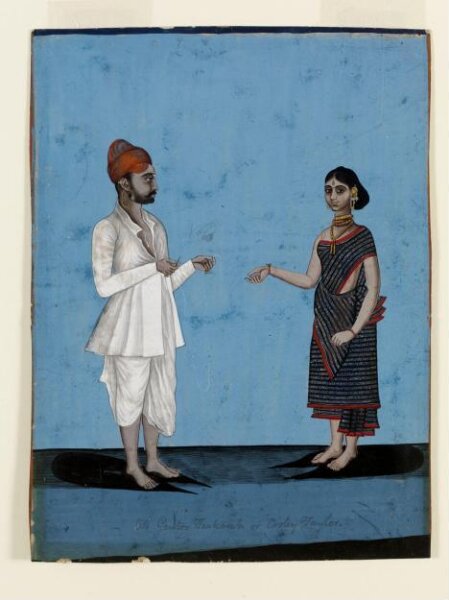 Unknown, A Hindu tailor and his wife