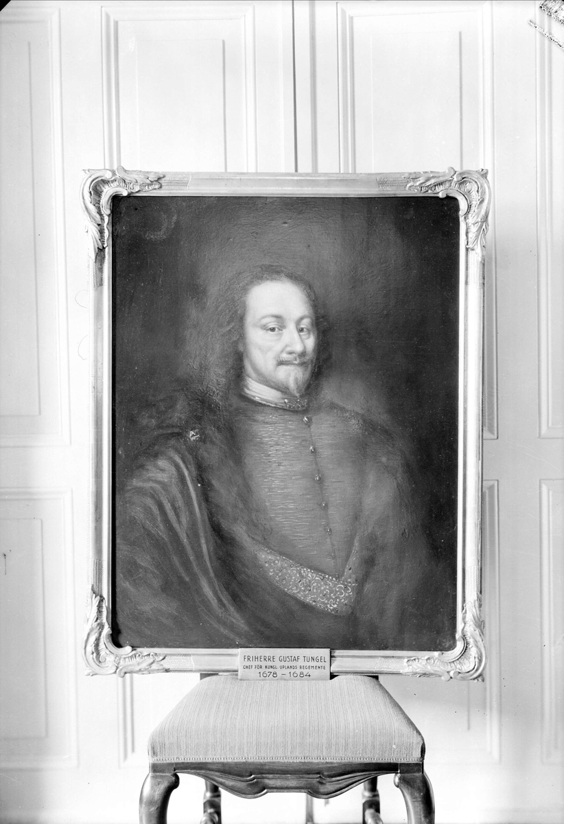 Gunnar Sundgren, Oljemålning - friherre Gustaf Tungel