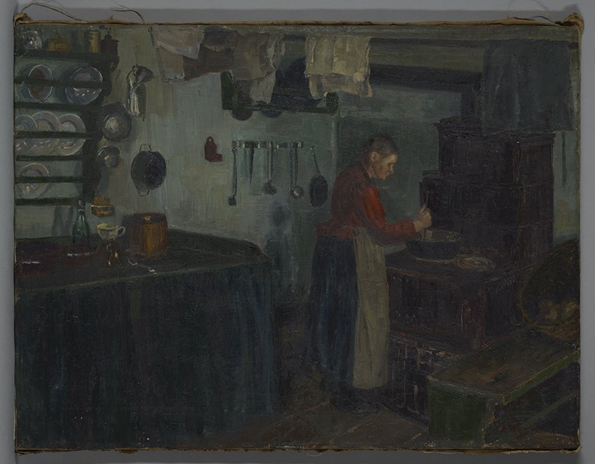 Gertrud Körner, Dachauer Bauernküche, vor 1900
