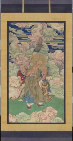 Unknown, Tiger-taming arhat