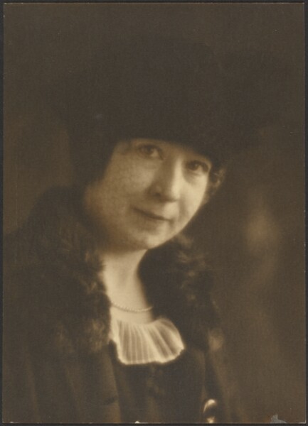 Louis Fleckenstein, [Portrait of a Woman with Veil]