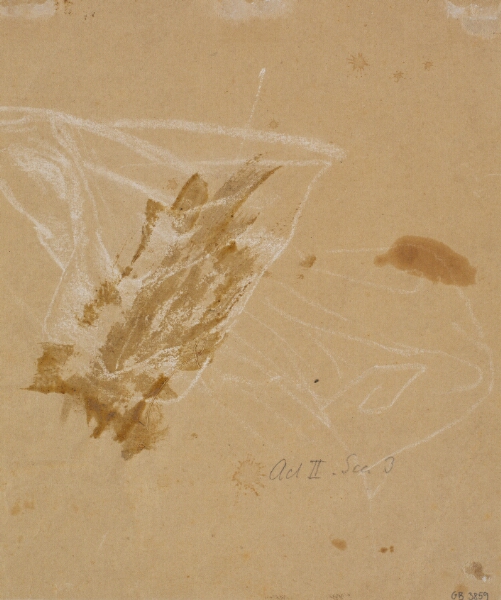 Nicolai Abildgaard, Draperistudie