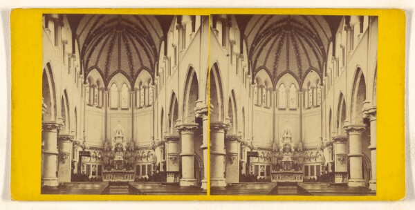 Unknown, [Interior of a church]