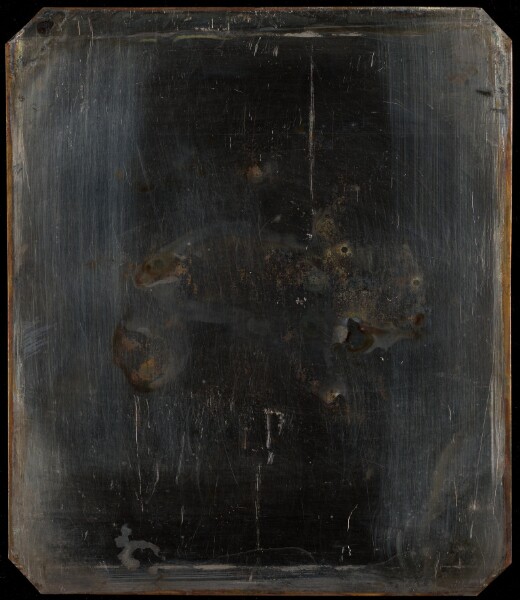 Unknown, [Daguerreotype plate with no image]