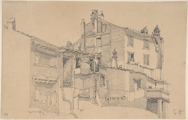 Sir Francis Seymour Haden, Houses on the Tiber