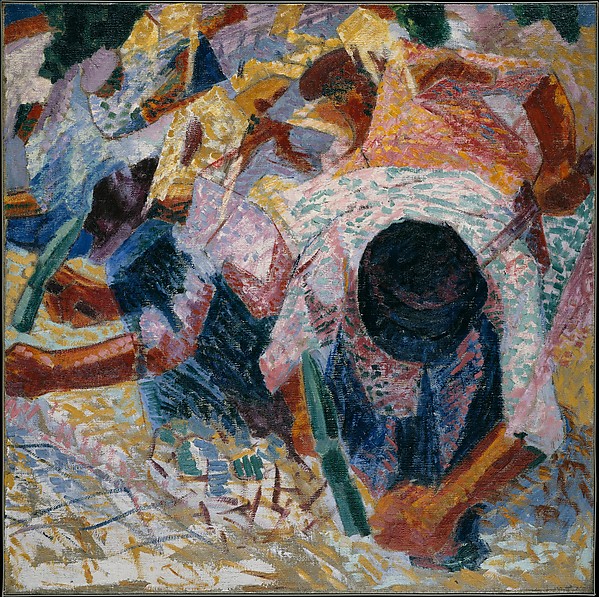 Umberto Boccioni, The Street Pavers