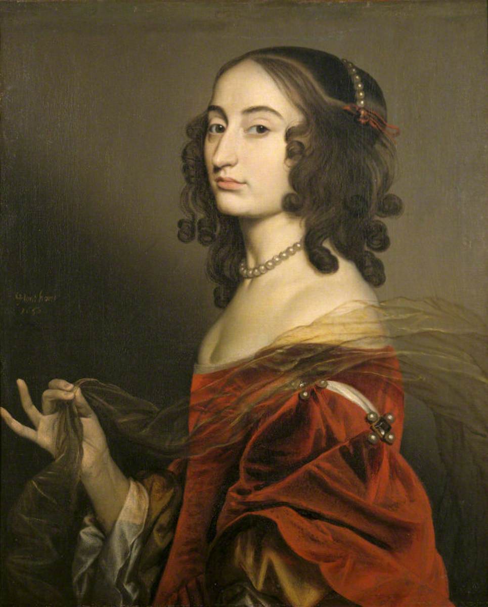Gerard van Honthorst, Princess Louise Hollandine, Princess Palatine, Abbess of Maubuisson, Pontoise (1622–1709)