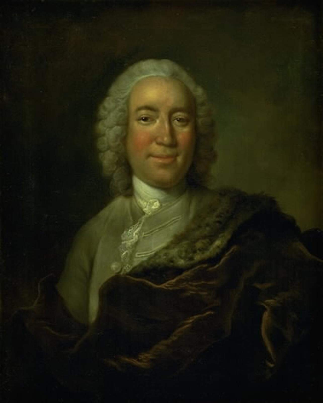 Johann Salomon Wahl, Kunstkammerforvalter Gerhard Morell (ca. 1710-1771)