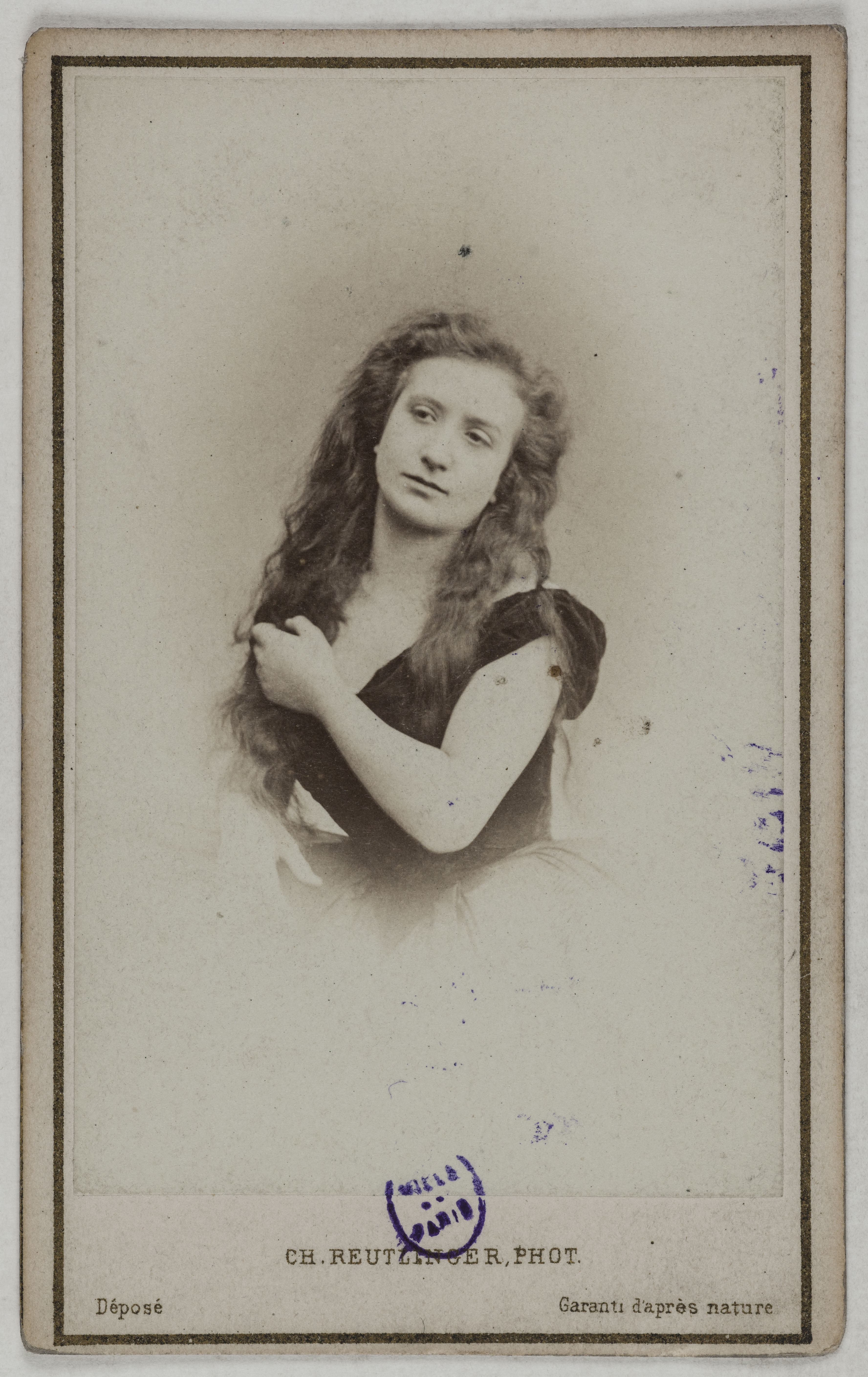 Charles Reutlinger, Portrait de Diani, (danseuse)