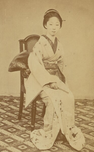 Unknown, [Seated Japanese Woman]