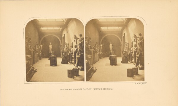Roger Fenton, The Græco-Roman Saloon, British Museum