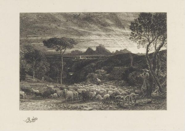 Samuel Palmer, Opening the Fold