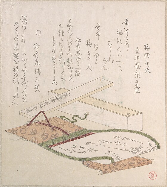 Kubo Shunman, Kakemono and Its Box