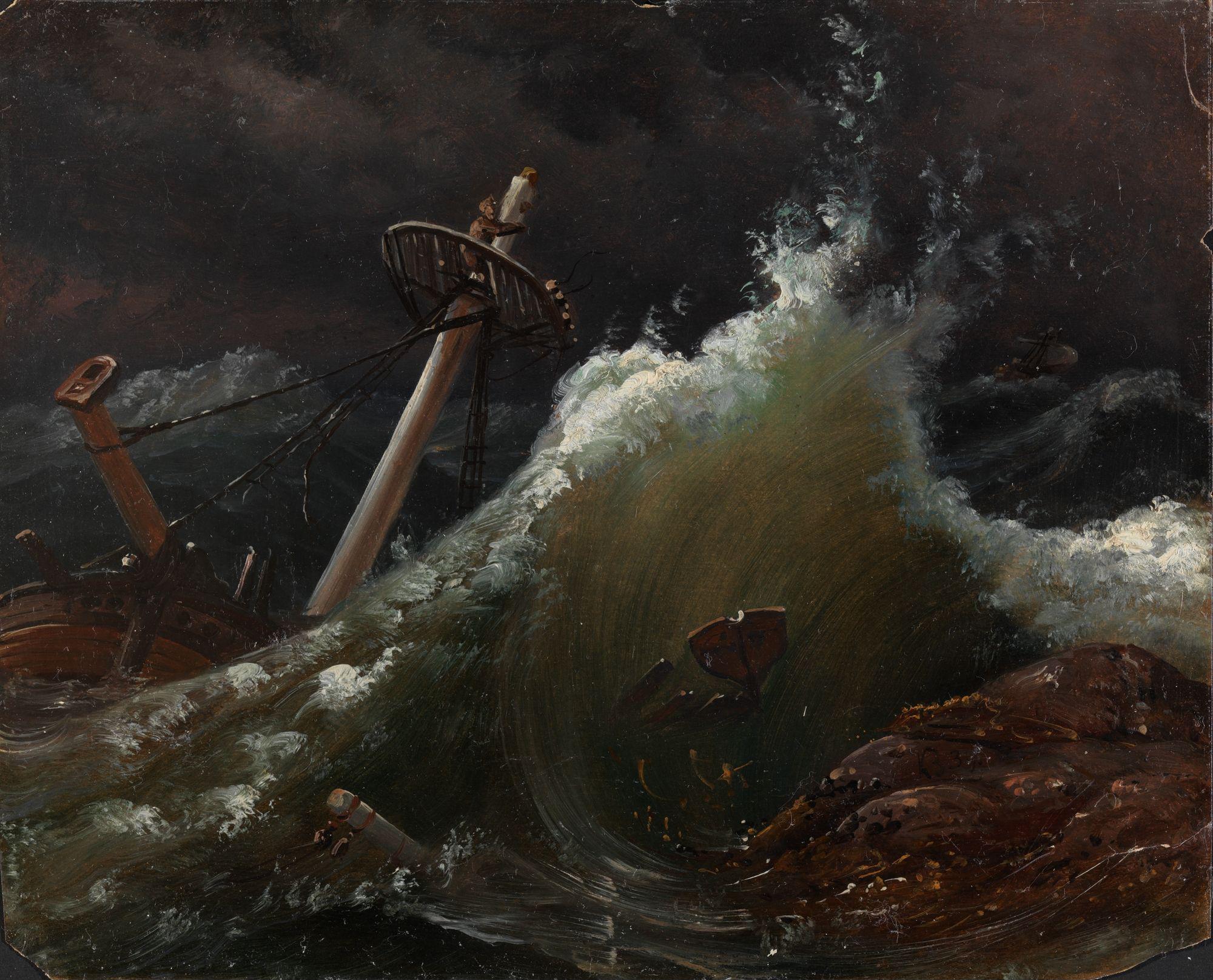 Knud Baade, Shipwreck