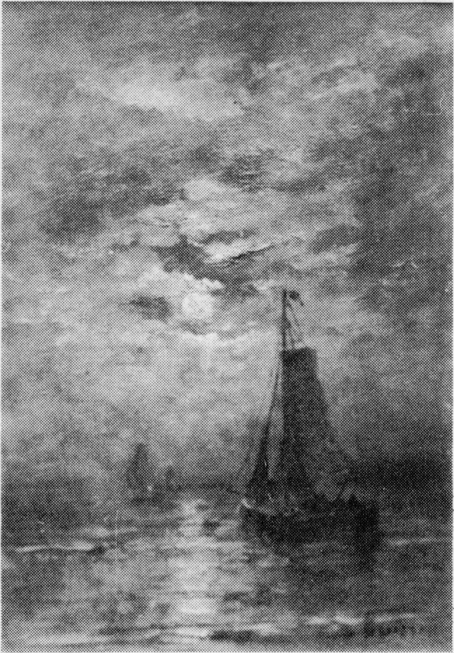 Hendrik Willem Mesdag, Maneschijn op zee