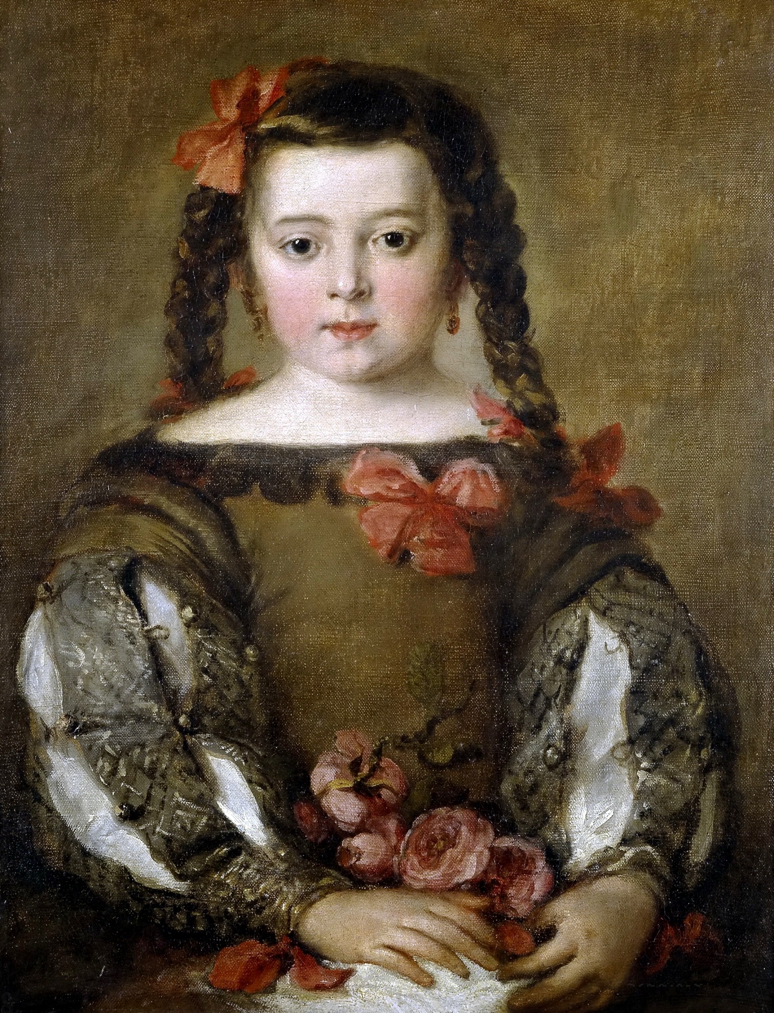 Juan Bautista Martínez del Mazo, Portrait of a Young Girl