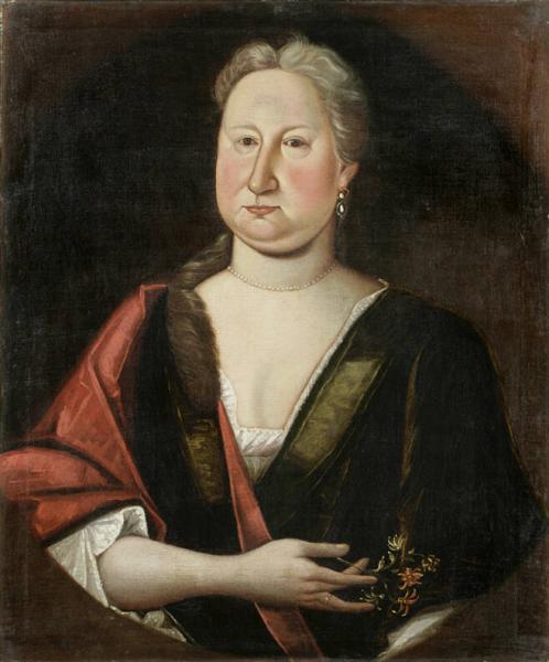 Pollard Limner, Mrs. John Dolbeare (1675-1744)