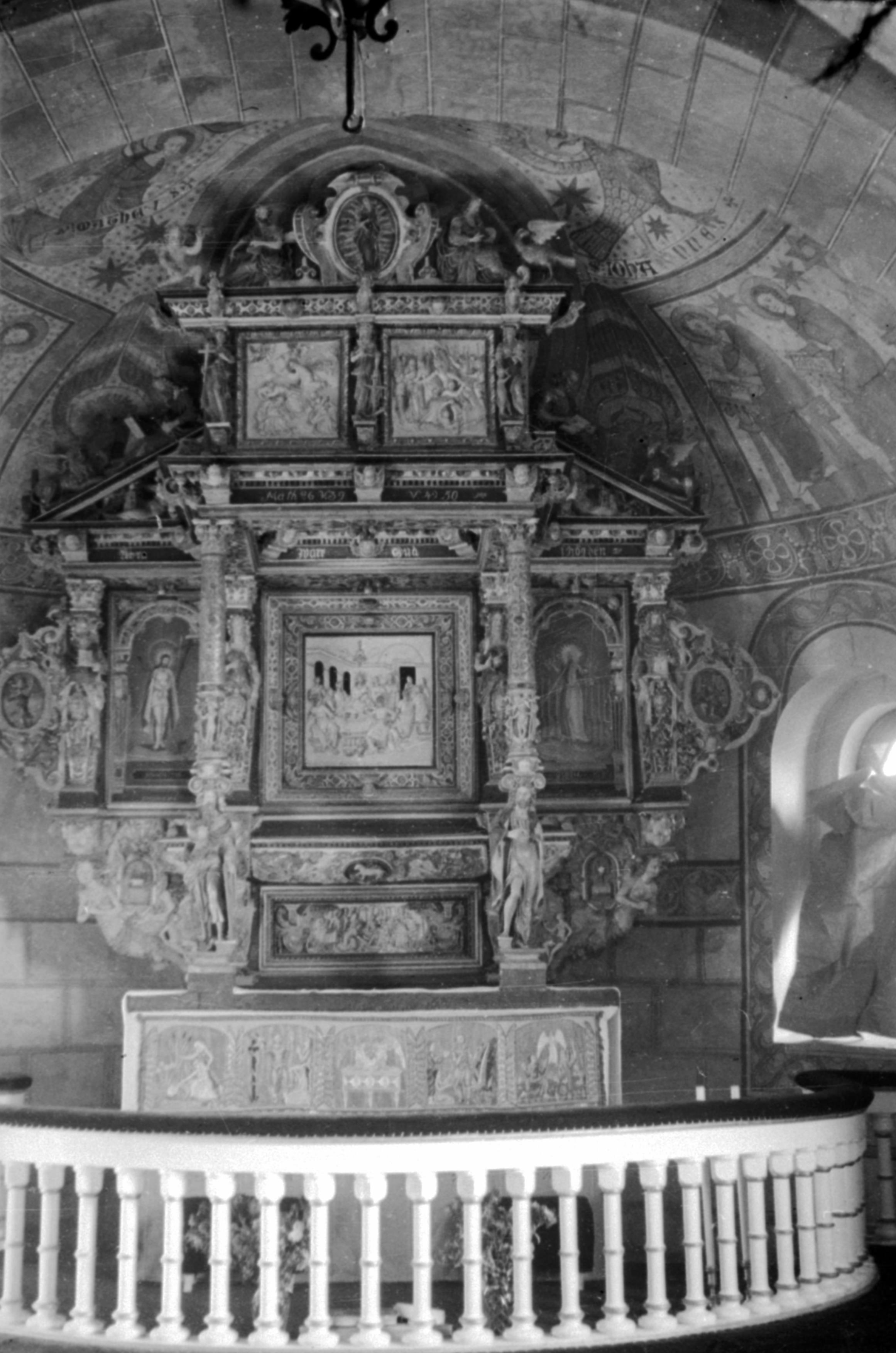 Osvald Owald, Stora Köpinge kyrka
