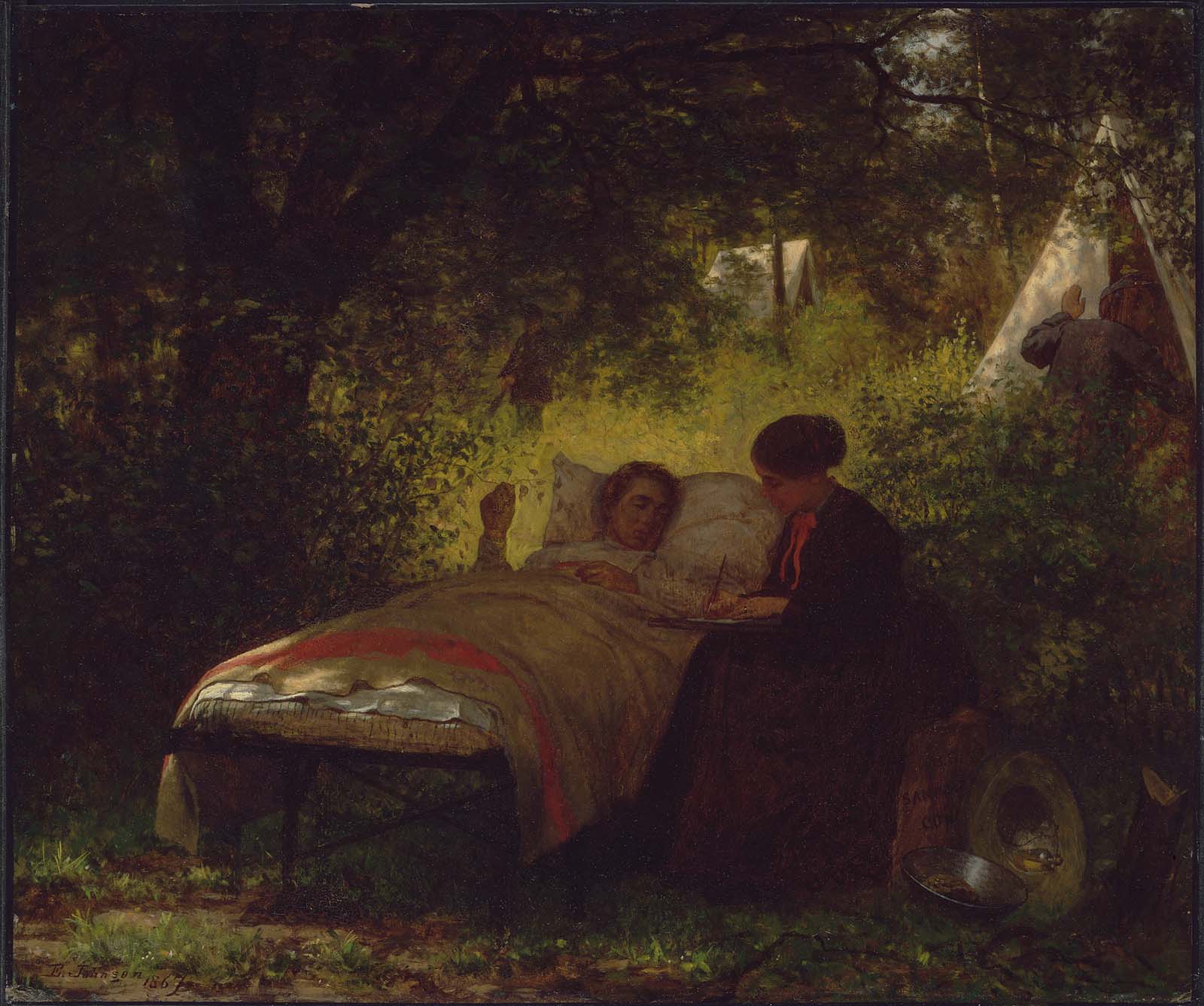 Eastman Johnson, The Field Hospital