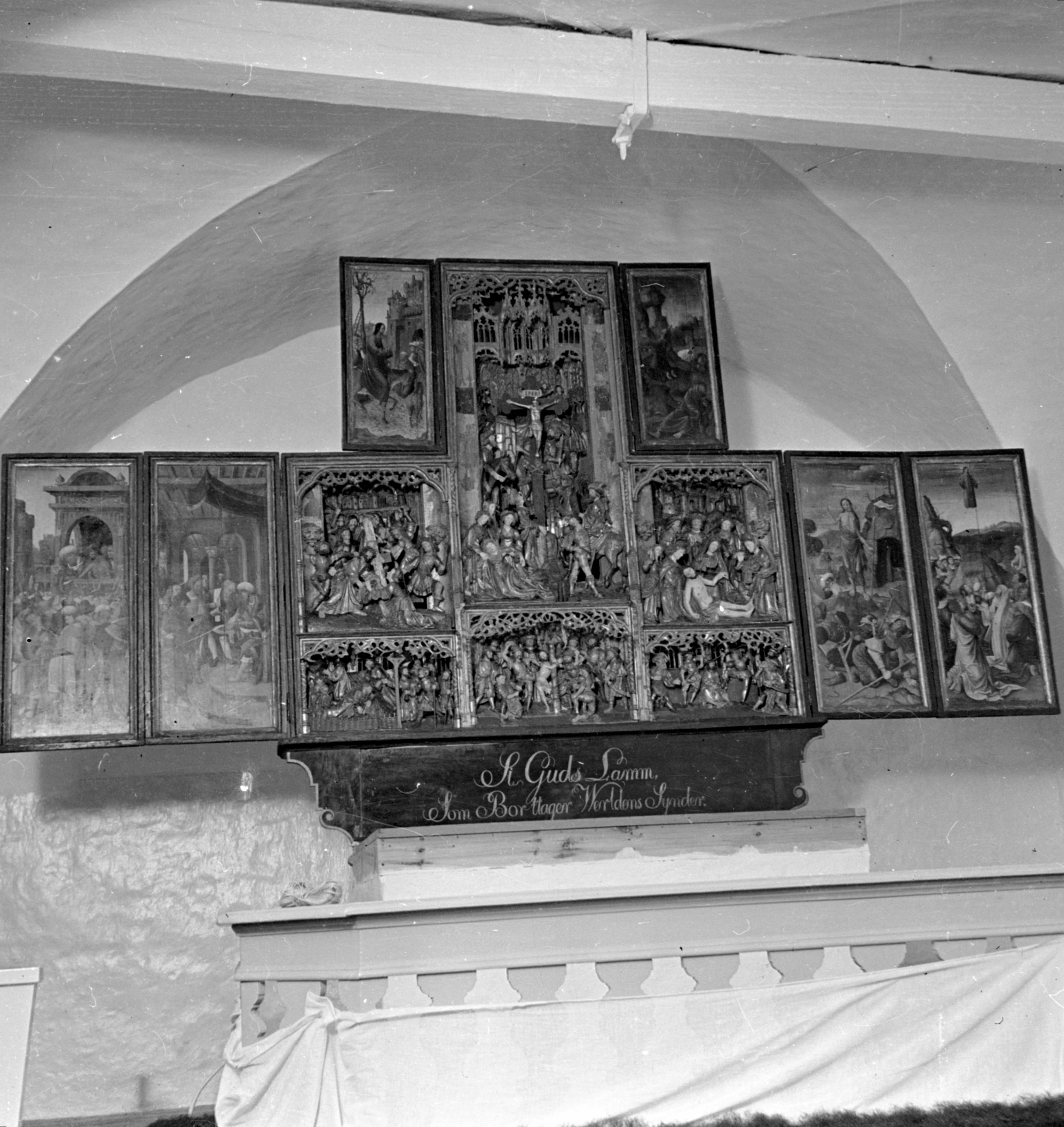 Osvald Owald, Västra Ingelstads kyrka