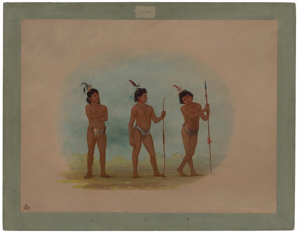 George Catlin, Three Auca Children