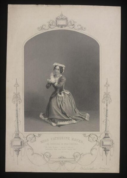 Unknown, Miss Catherine Hayes