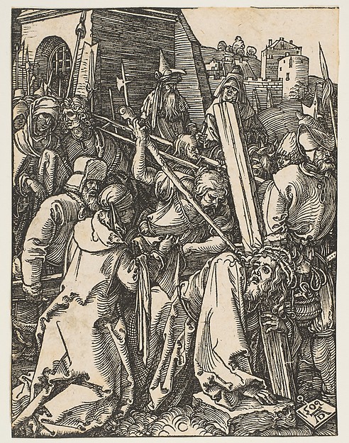 Albrecht Dürer, Christ Carrying the Cross, from "The Small Passion"