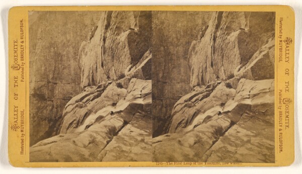 Eadweard J. Muybridge, The First Leap of the Yosemite, (low water).