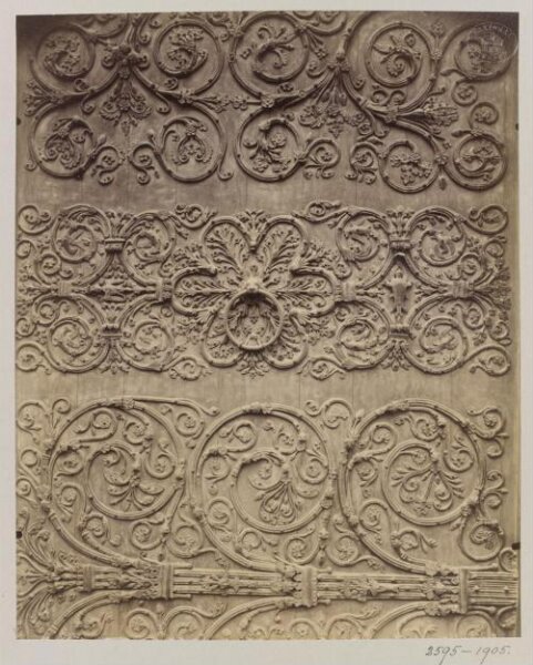 Atget, Jean-Eugène-Auguste, West Doors, Notre Dame, Paris, France
