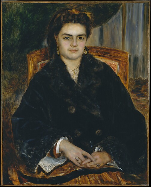 Auguste Renoir, Madame Édouard Bernier (Marie-Octavie-Stéphanie Laurens, 1838–1920)