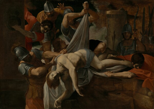 Ludovico Carracci, Saint Sebastian Thrown into the Cloaca Maxima