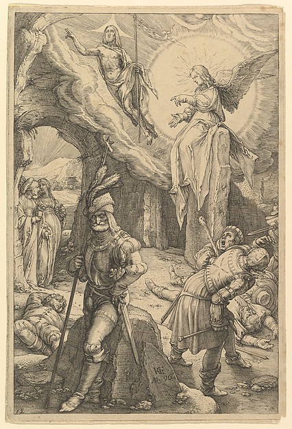 Hendrick Goltzius, The Resurrection, from "The Passion of Christ"