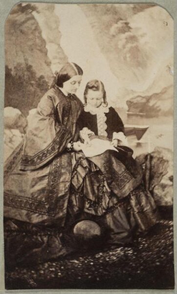 Unknown, Carte-de-visite photographs (32). Four photographs  are dry mounted on each sheet.