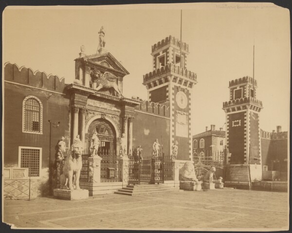 Carlo Naya, Arsenal Facade, Venice