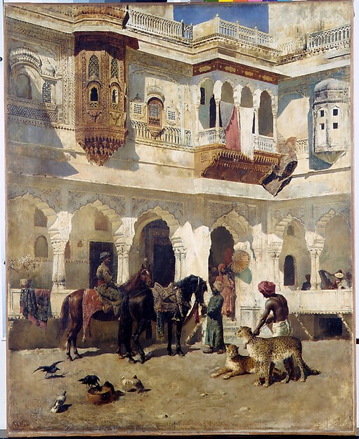 Edwin Lord Weeks, The Rajah Starting on a Hunt