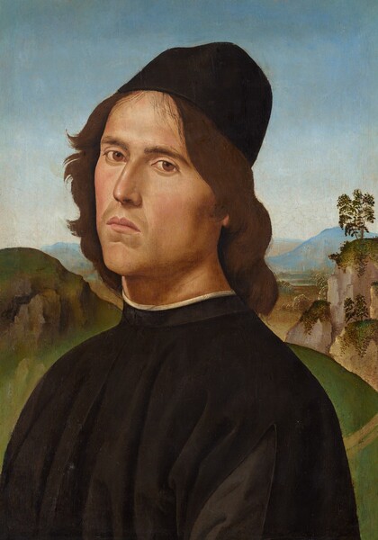 Pietro Perugino, Portrait of Lorenzo di Credi