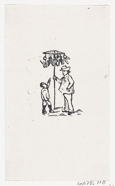 José Guadalupe Posada, A vendor selling toys to a child