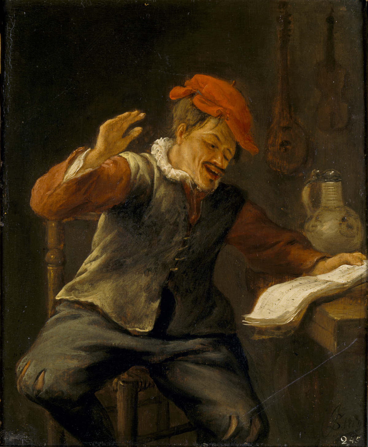 Jan Steen, The Sense of Hearing
