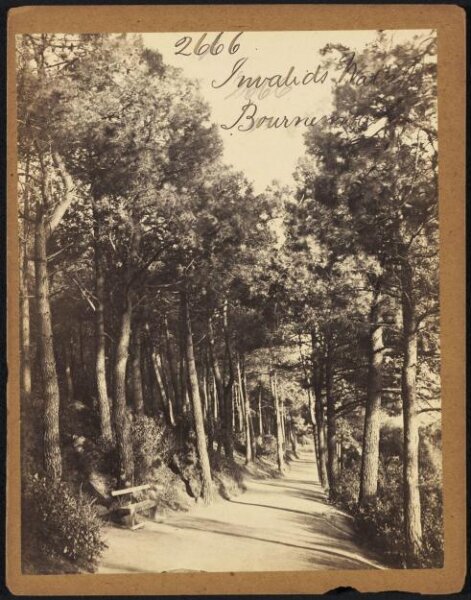 Francis Frith, Invalids Walk.  Bournemouth