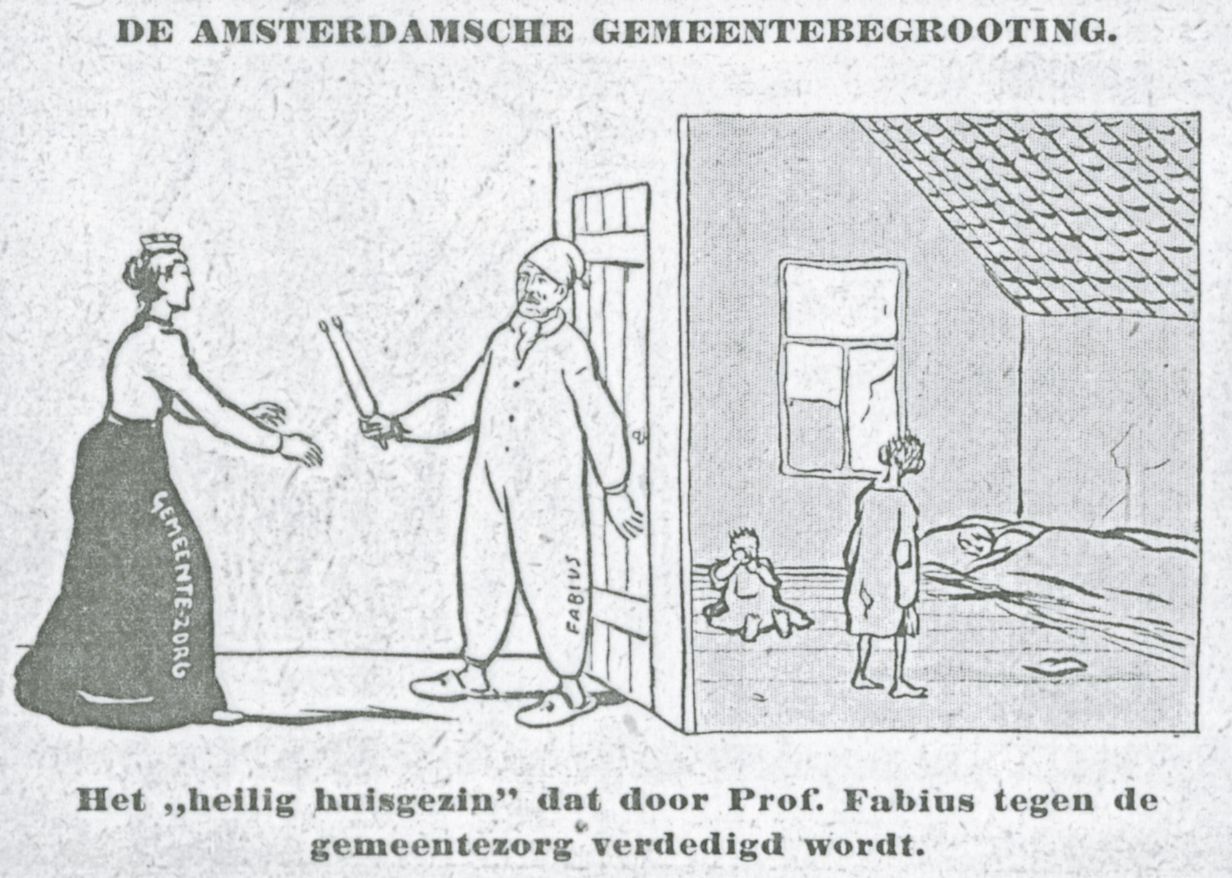 Hahn, Albert,draughtsman., De Amsterdamsche gemeentebegrooting